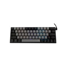   White Shark W029930 WAKIZASHI-G-B/R-US fekete mechanikus gamer billentyűzet, piros kapcs. (angol)