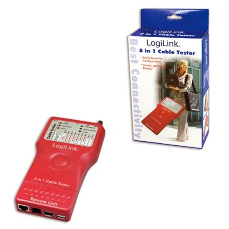 NET LogiLink WZ0014 hálózati kábeltesztelő