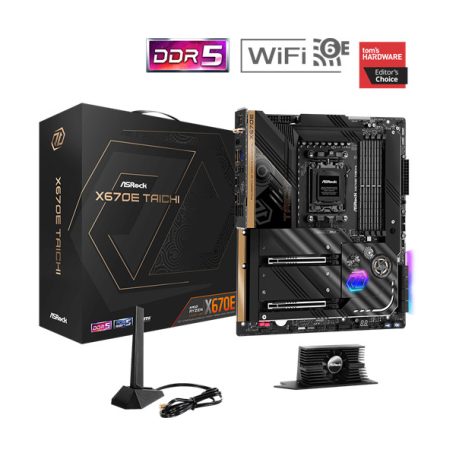 ASROCK Alaplap AM5 X670E TAICHI AMD X670, E-ATX