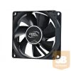 DeepCool Cooler 12cm - XFAN 80 (20.3dB; max. 37,03 m3/h; 3pin csatlakozó; 8cm, ház hűtésre)