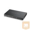 ZYXEL Switch 48x Gigabit + 4x 10G SFP+ hybird mode, standalone or NebulaFlex Cloudt Menedzselhető