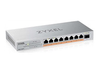 ZYXEL XMG-108 8 Ports 2 5G + 1 SFP+ 8 ports 100W total PoE++ Desktop MultiGig unmanaged Switch