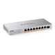 ZYXEL XMG-108 8 Ports 2 5G + 1 SFP+ 8 ports 100W total PoE++ Desktop MultiGig unmanaged Switch