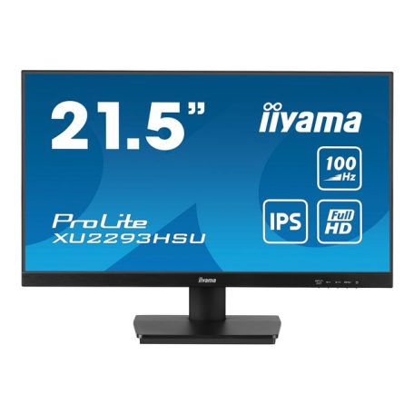 IIYAMA XU2293HSU-B6 21.5inch ETE IPS FHD 100Hz 250cd/m2 1ms MPRT Speakers HDMI DP USB 2x2.0 FreeSync