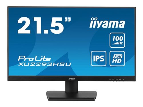 IIYAMA XU2293HSU-B6 21.5inch ETE IPS FHD 100Hz 250cd/m2 1ms MPRT Speakers HDMI DP USB 2x2.0 FreeSync