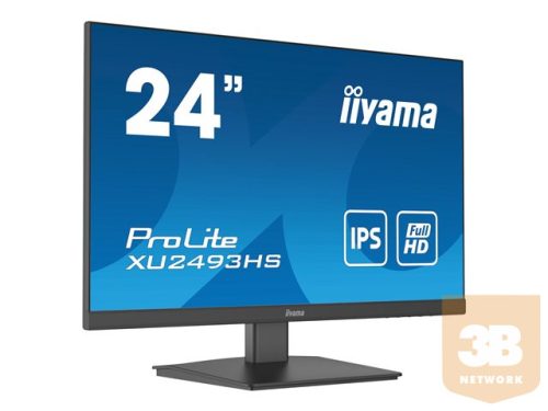 IIYAMA XU2493HS-B5 24inch ETE IPS 1920x1080 4ms 250cd/m2 Speakers HDMI DP