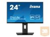 IIYAMA XUB2493HS-B5 24inch ETE IPS FHD Business 250cd/m2 4ms 15cm Height Adj. Stand Pivot HDMI DP Speakers