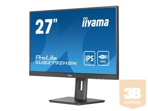 IIYAMA XUB2792HSN-B5 27inch IPS 1920x1080 250cd/m2 4ms HDMI DP USB