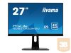 IIYAMA XUB2792UHSU-B1 Monitor Iiyama XUB2792UHSU-B1 27, 4K UHD, panel IPS, DVI/HDMI/DP, speakers