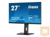 IIYAMA XUB2793QS-B1 27inch ETE IPS-panel ULTRA SLIM LINE 2560x1440 WQHD 1ms 15cm height adj. stand 300cd/m2 2xHDMI DP Speakers