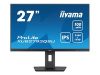 IIYAMA XUB2793QSU-B6 27inch ETE IPS 2560x1440 100Hz QHD 1ms 250cd/m2 Speakers HDMI DP USB 2x3.2 FreeSync 15cm Height Adj.