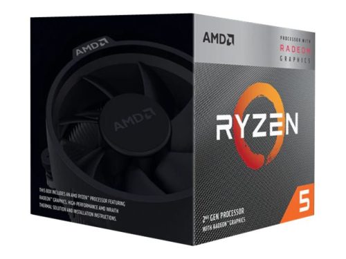 AMD Ryzen 5 3400G 4.2GHz AM4 4C/8T 65W 6MB with Wraith Spire Cooler BOX