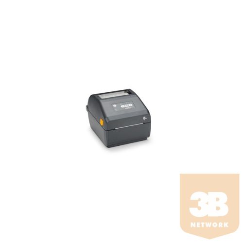 Zebra címkenyomtató, ZD421d, DT, 203 dpi, max 108mm, 152mm/s, USB, USB Host, BT, Wi-Fi