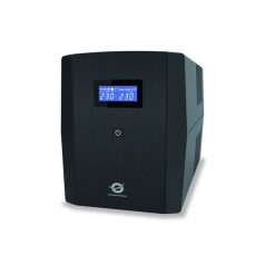   Conceptronic Szünetmentes  2200VA - ZEUS04EM (2x Schuko+ 3x IEC C13, line-interaktív, 2x RJ45 vonalvédelem, HID USB)