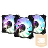 FAN Zalman  ZM-IF120 - Milky White Addressable RGB fan - 3 pack + RGB controller