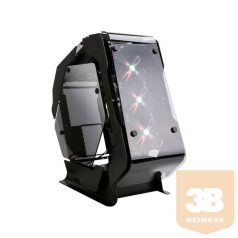   ZALMAN Ház Midi ATX Z500 Tápegység nélkül, Fekete RGB Üvegfalú