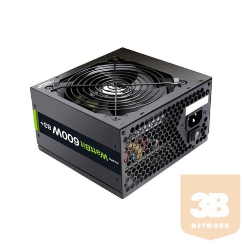 ZALMAN Tápegység 600W, 12cm, 80+