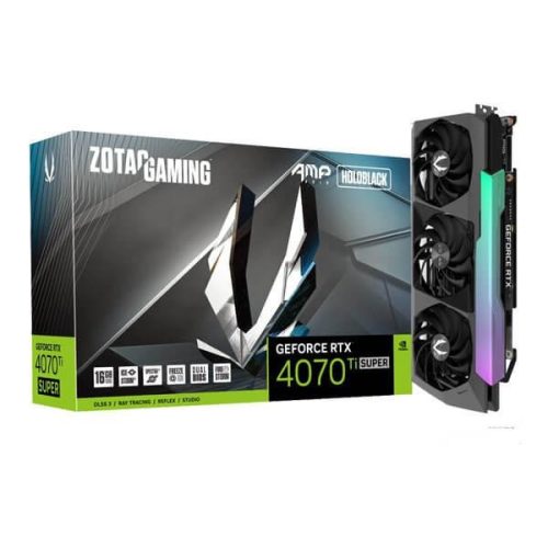 ZOTAC Videókártya PCI-Ex16x nVIDIA RTX 4070 Ti SUPER 16GB DDR6X AMP HOLO